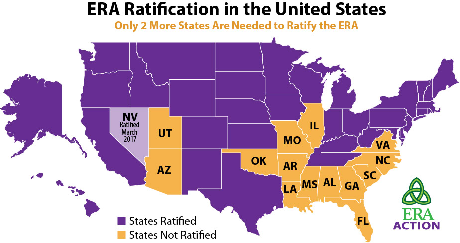 Ratified States Map