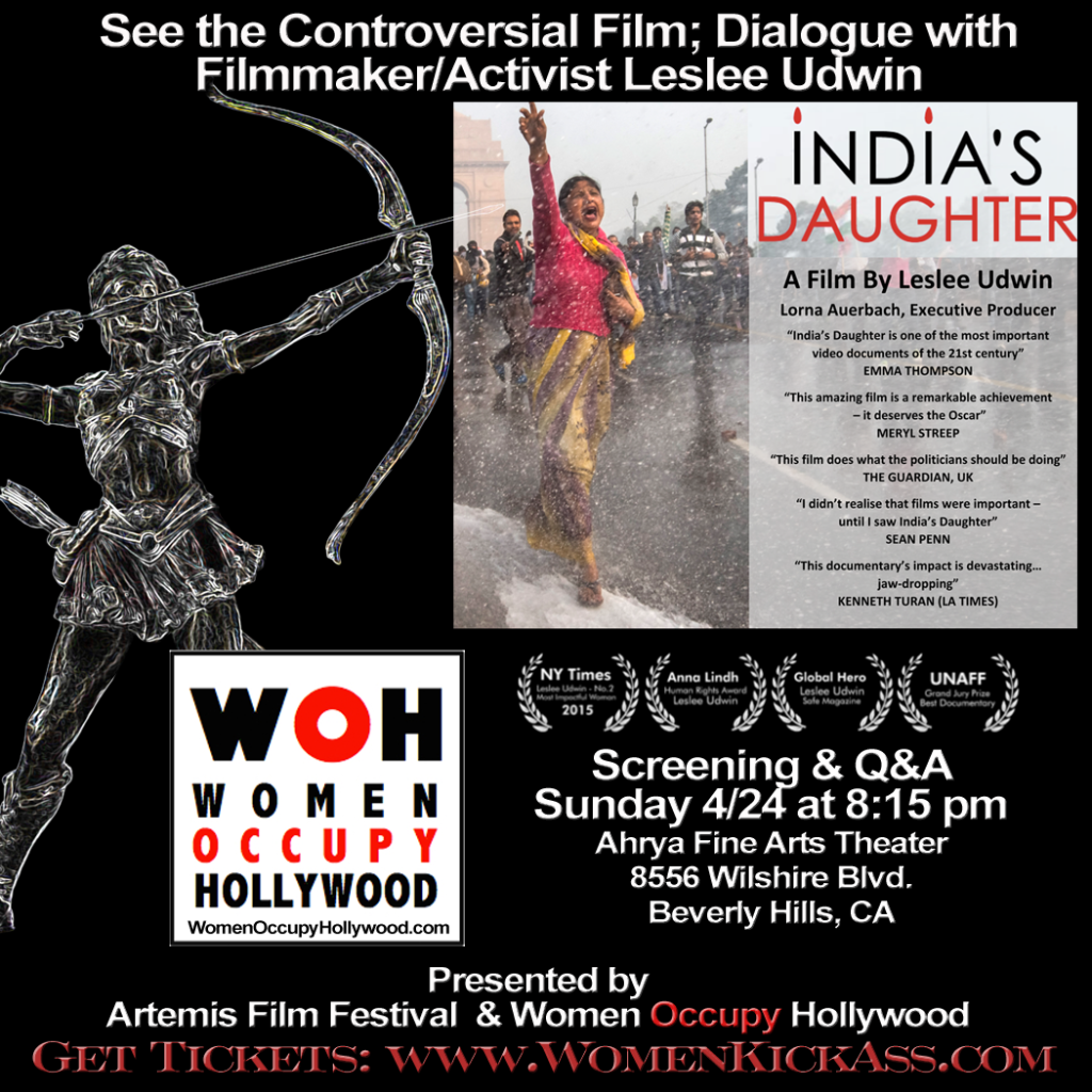 indias daughter screening pres by aff woh